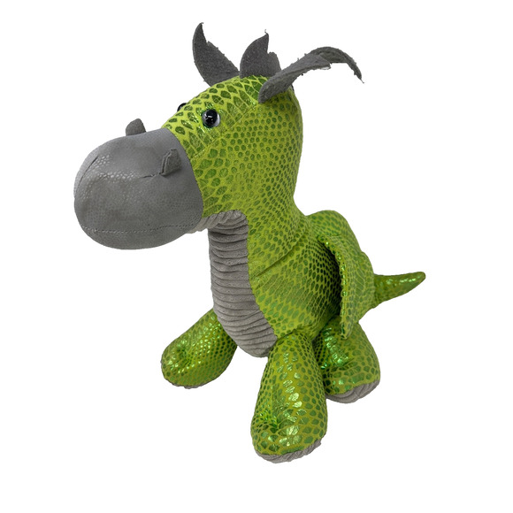 Hug Me Other - Hug Me Green Metallic Sparkle Dragon Plush Stuffed Animal 22" Long 15" Tall
